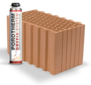 Pustak Porotherm 44 DRYFIX