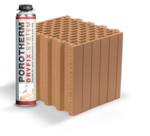 Pustak Porotherm 30 DRYFIX
