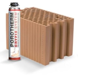 Pustak Porotherm 25 DRYFIX