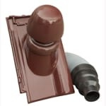 Roben Piemont kominek odpowietrzający ceramiczny"grzybek" z rurą łącznikową 100 mm