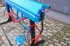 Zaginarka Dekarska z nożem krążkowym ZG-2100 H/20 ZDZ