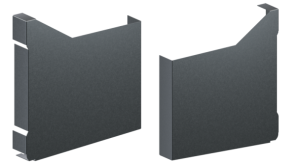 Krop system ukrytej rynny - dekiel prawy