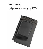 Koramic Orea 9 kominek odpowietrzający wklejany 125 mm 
